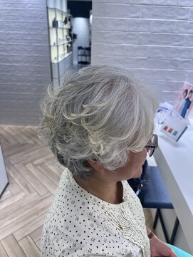 ステア ケース(stair case) マダムショートパーマ