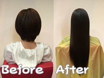 エクステ美容室 セクション 横浜石川町(SECTION)の写真/お客様の髪質を見極めて、似合うエクステをご提案!自分のスタイルを好きになる、そんな感動をお届けします!