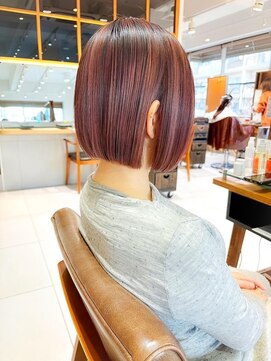 バブ バイネオリーブ(Bab by neolive) 似合わせカット/メルティカラー/切りっぱなしボブ/ハイライト