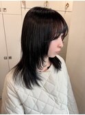 レイヤー×ブルーブラック