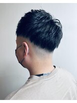 ミナト(minato)&nbsp;フェードカット/2ブロック束感ショート