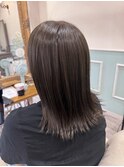 極上髪質改善/切りっぱなしミディアム【美髪】【イメチェン】