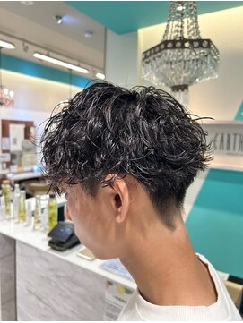 アース オーセンティック 松山銀天街店(EARTH Autentic) 波巻きパーマ