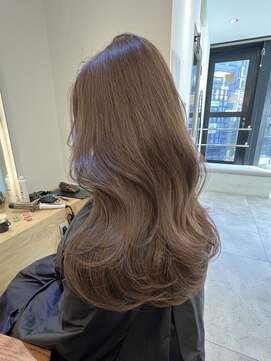 ジーナ 渋谷駅前(Zina) 【レイヤーカット×シフォンブラウン】