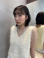 ロンドプロフィール 浦和(Lond profil)&nbsp;ブリーチなしカラー伸ばしかけヘア簡単スタイリング小顔ヘア