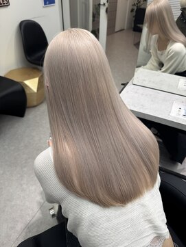 ペレ 渋谷(PELE) くびれヘア/アプリコットオレンジ/夏のヘアアレンジ/渋谷