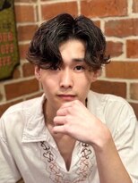 ヒロギンザバーバーショップ 新宿店(HIRO GINZA BARBER SHOP) スパイラルセンターパート