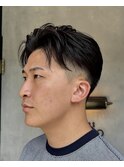 センターパート/ビジネスヘア/ビジネスショート/ツーブロック