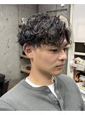 波巻きスパイラルパーマ