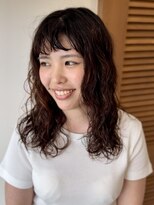 ベンジー 沖縄店(benji)&nbsp;リッジのあるカジュアルパーマ！