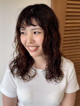 ベンジー 沖縄店(benji) リッジのあるカジュアルパーマ！