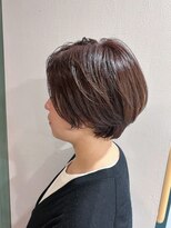 ヘアサロン ナノ(hair salon nano)&nbsp;ショートボブ/白髪ぼかし/髪質改善/30代/40代/50代