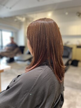 ソイクフ 四条大宮店(SOY-KUFU) 20代30代40代◎似合わせカット小顔インナーピンクココアベージュ