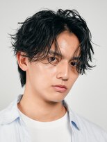 フィフスパーク(fifth PARK)&nbsp;渋谷フェザーパーマfifthメンズパーマ微分けメンズヘア毛流れ