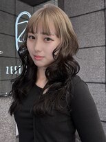 ゼスト フィーノ(ZEST fino) 【KYOKA】ミルクティーベージュのルーツカラー