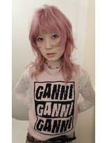 レコ 渋谷(LECO)&nbsp;薄ピンクウルフハイトーンカラー