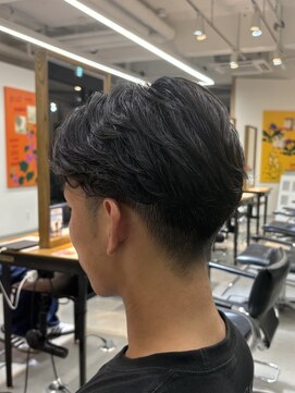 サニーズ(SUNNY'S by CONKS) マッシュショート×ニュアンスパーマ