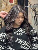 ラフ 難波店(LAFF)&nbsp;バレイヤージュ/シャドウルーツ/ハイライト/レイヤーカット