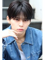 リークフー(Ree cu fuu)&nbsp;シャドウパーマ韓国マッシュ◆ブリーチなしカラーで魅せる春髪