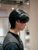 アレアル 広島並木通り店(ALEAR)&nbsp;メンズカット/センターパート/毛流れパーマ/メンズパーマ
