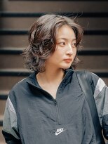 benji 和白店【ベンジー】【9月1日オープン(予定)】 《benji》ラフなパーマボブ