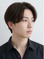 ヘアー リラックス 風香(HAIR RELAX) 【メンズ縮毛矯正/髪質改善】ナチュラルマッシュセンターパート