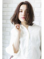 プライズ アイリス 池袋東口店(prize Iris)&nbsp;ジェンダーレスボブ/クールニュアンスカール【池袋東口店】