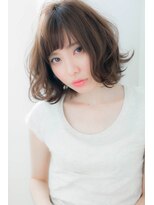 ローレン(LOREN)&nbsp;＊LOREN＊大人かわいいセミウェット小顔ラフウェーブボブ