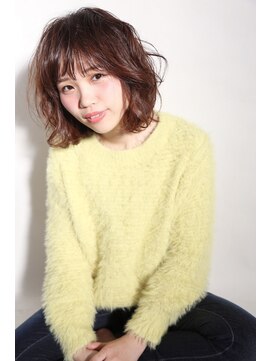 イソラブル(ISOLA-blu) 【リジェール黒川店】ルーズカールボブ×アッシュベージュ