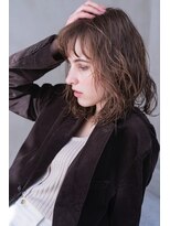 ロジッタ(ROJITHA)&nbsp;【ROJITHA】ニュアンスカール×くすみベージュ