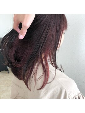 リッシュ 佐倉店(Lish) チェリーピンクインナーカラー