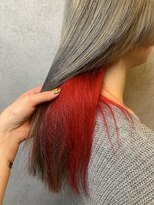 ヘアサロンエム 渋谷店(HAIR SALON M)&nbsp;外ハネボブ/アッシュブラウン/ネオウルフ/デザインカラー