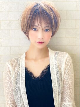 アグ ヘアー ステラ 長崎店(Agu hair stella) 《Agu hair》女っぽふんわりマロンショート