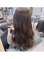 ミューズジャルダン(MUSE jardin)&nbsp;秋カラーアッシュブラウン×セミロング