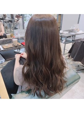 ミューズジャルダン(MUSE jardin) 秋カラーアッシュブラウン×セミロング