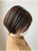 大人かわいいハイライトショート☆