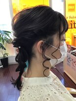 ヘアサロン ユニティ(Hair Salon Unity) ツイスト&裏編みダウンスタイル