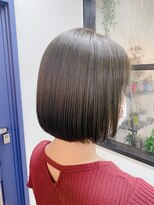 ニット 銀座(knit)&nbsp;大人丸みボブ×質感コスメストレート　【knit銀座】