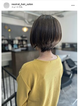 ニュートラル(neutral) 【neutral】大人ハイライト（白髪ぼかしハイライト）