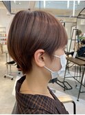 前髪×小顔ショート×ショコラアッシュ【吉祥寺】
