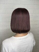 サボン ヘア デザイン カーザ(savon hair design casa+) 白髪ぼかしハイライト×ピンクラベンダー