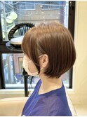 【伸ばしかけにもおすすめ】短過ぎないショートボブ