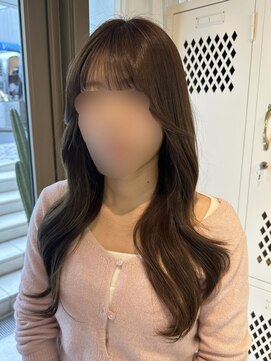 ユニ 表参道(uni) お客様リアル韓国ヘアスタイリスト