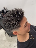 ゴウトゥデイ 渋谷MODI店(GO TODAY)&nbsp;“オールバック風フェード”【大人色気男髪】〈渋谷/メンズ〉