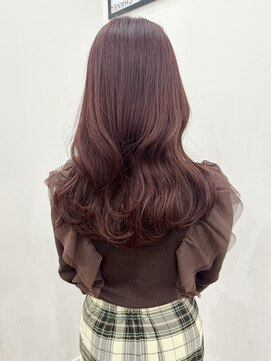 ロックス バイ マグ 松本(rocks BY MAG) 10代20代/大人かわいい/ピンクブラウン/韓国巻き/ブリーチなし