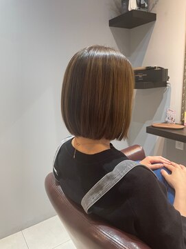 リプラス(Replus) ワンレングスボブスタイル