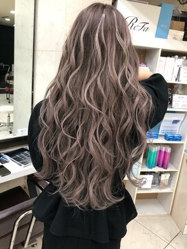 スライバイリアオオサカ(Sly By Ria OSAKA) バレイヤージュカラー　シールエクステ80本【梅田】【大阪】