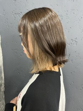 プライズ アイリス 池袋東口店(prize Iris) インナーミルクティーベージュカラー/池袋/池袋東口