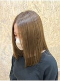 ベージュカラー/髪質改善トリートメント