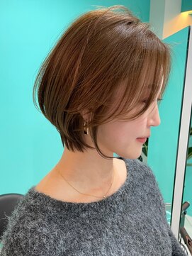 ユー イケブクロ(u Ikebukuro) 似合わせカット/ショートボブ/ラベンダーミルクティー